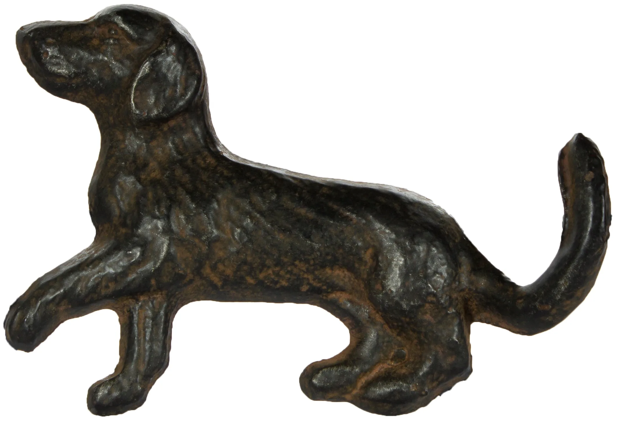 Cast Iron Dog Shaped Wall Hook in Choice of Pose