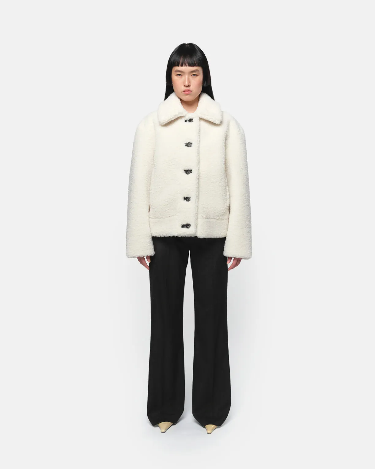 Charlie Coat Blanc