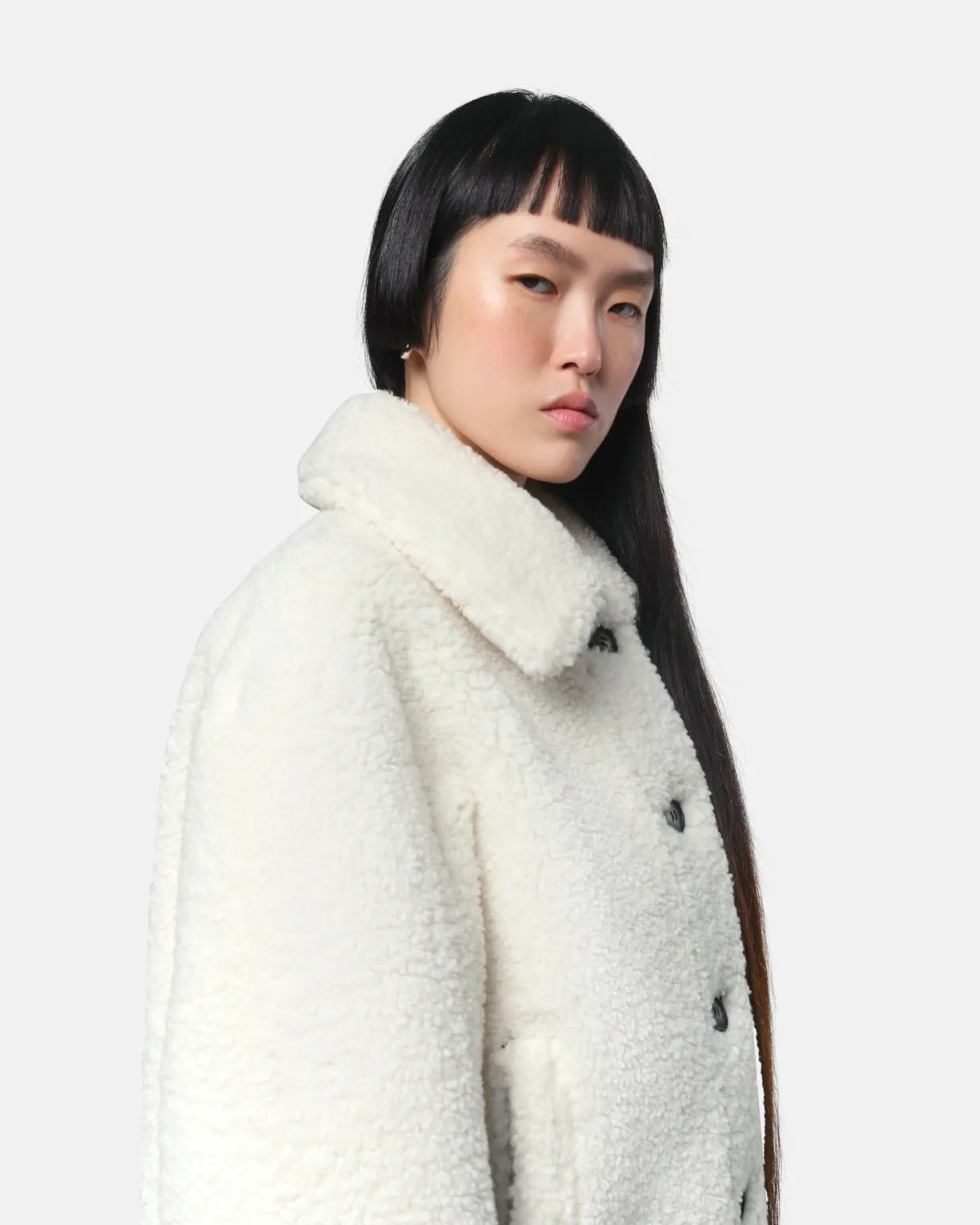 Charlie Coat Blanc