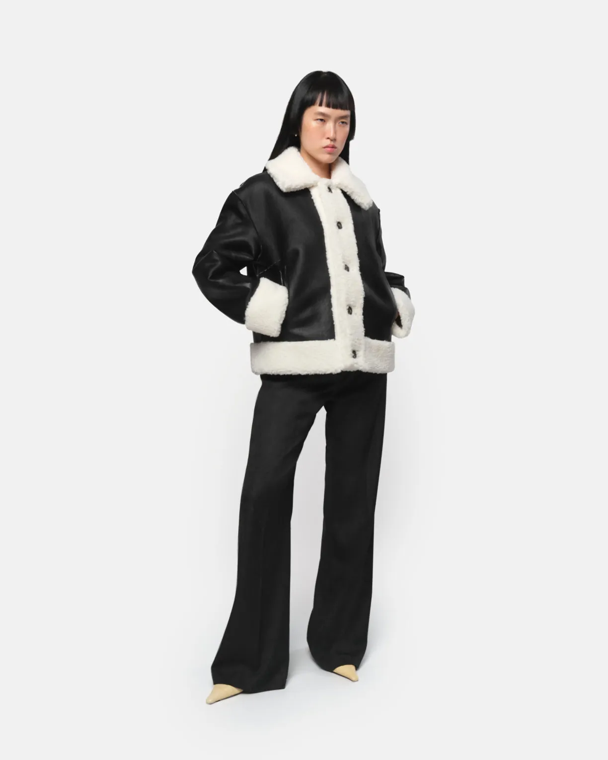 Charlie Coat Blanc