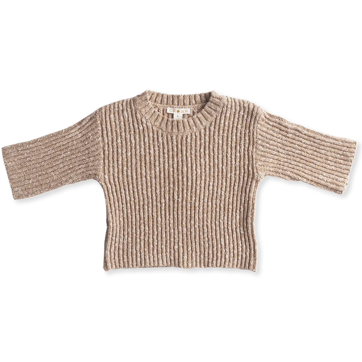 Chunky Rib Sweater - Ecru