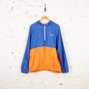 Columbia PFG Rain Jacket - Blue/Orange - XL