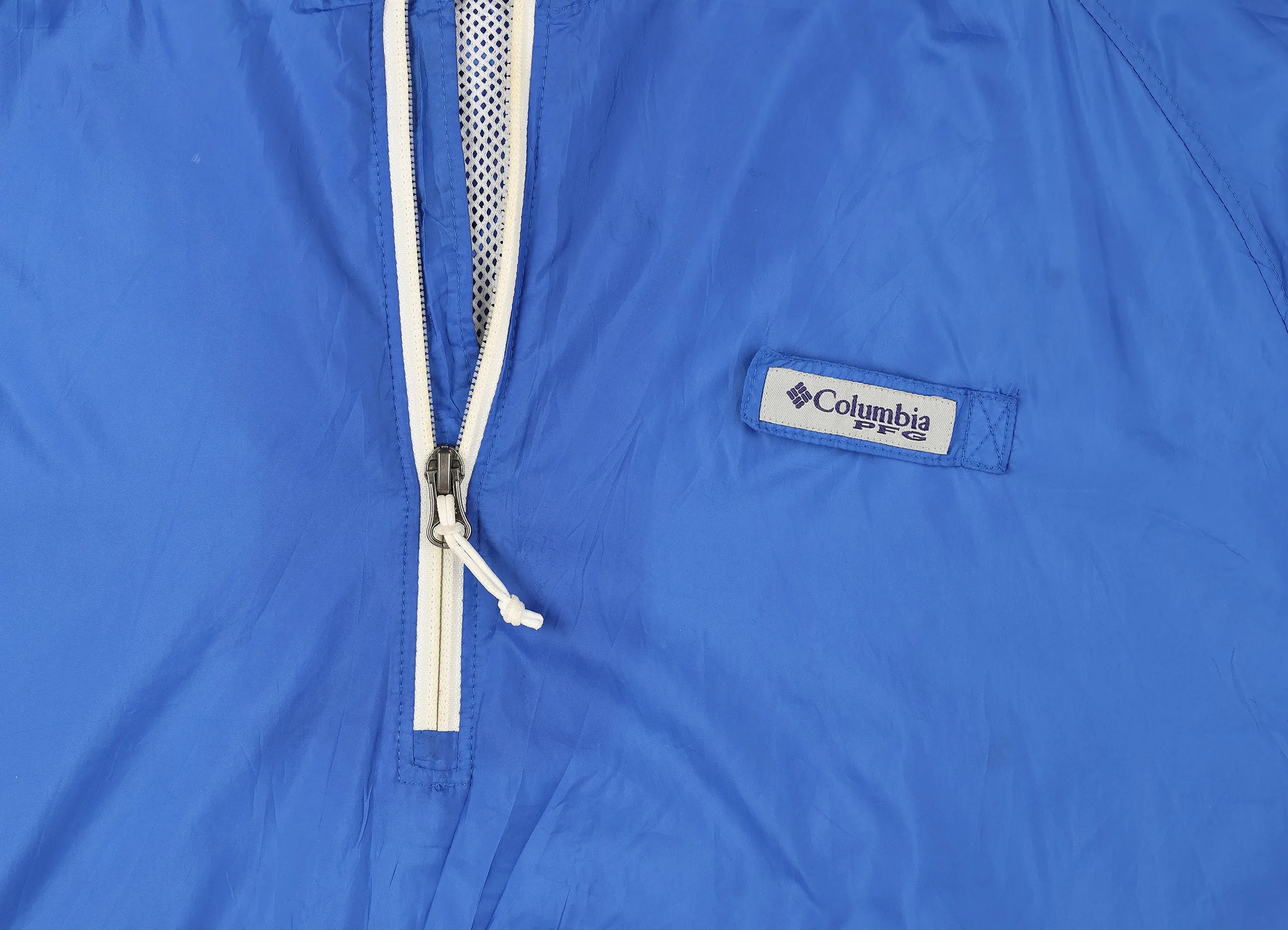 Columbia PFG Rain Jacket - Blue/Orange - XL
