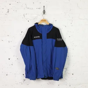 Columbia Titanium Omni Tech Jacket - Blue - L