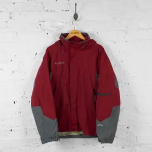 Columbia Vertex Omni Shield Rain Jacket - Red - L