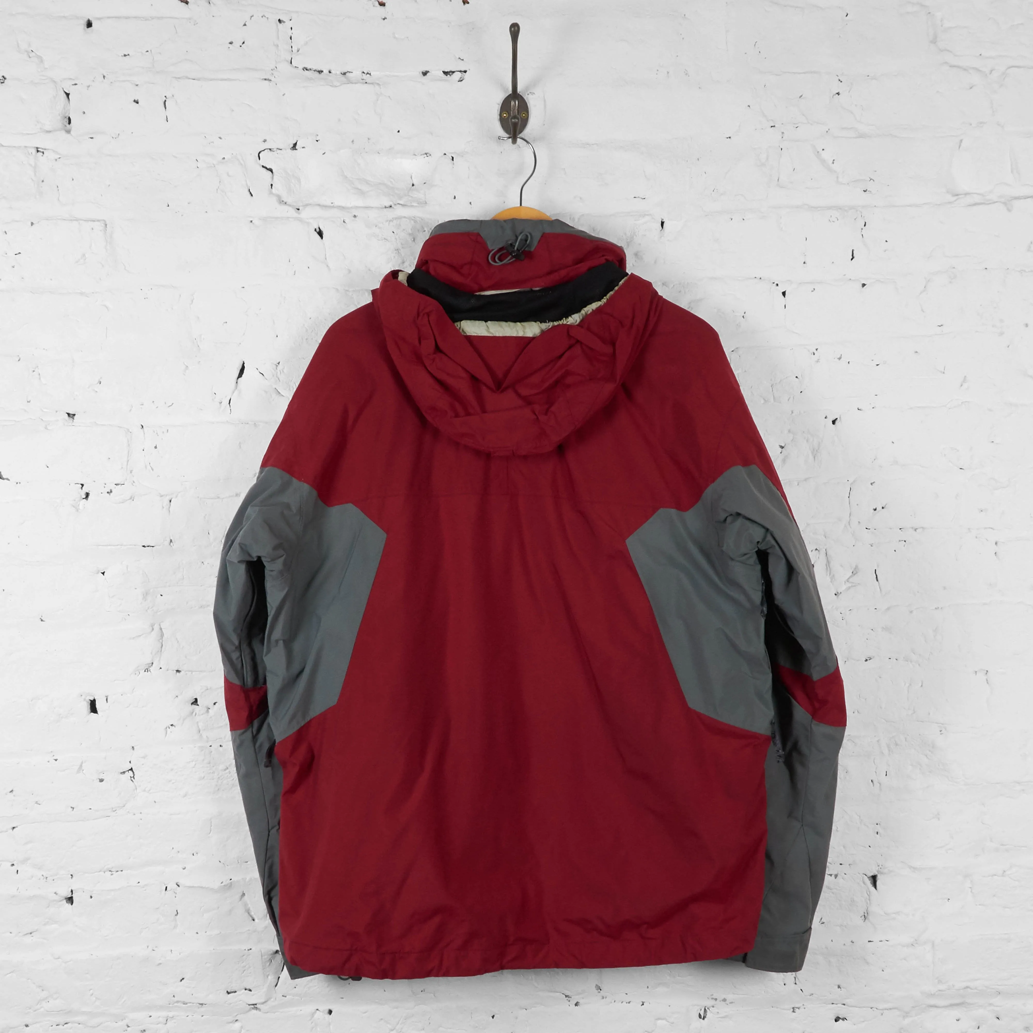 Columbia Vertex Omni Shield Rain Jacket - Red - L