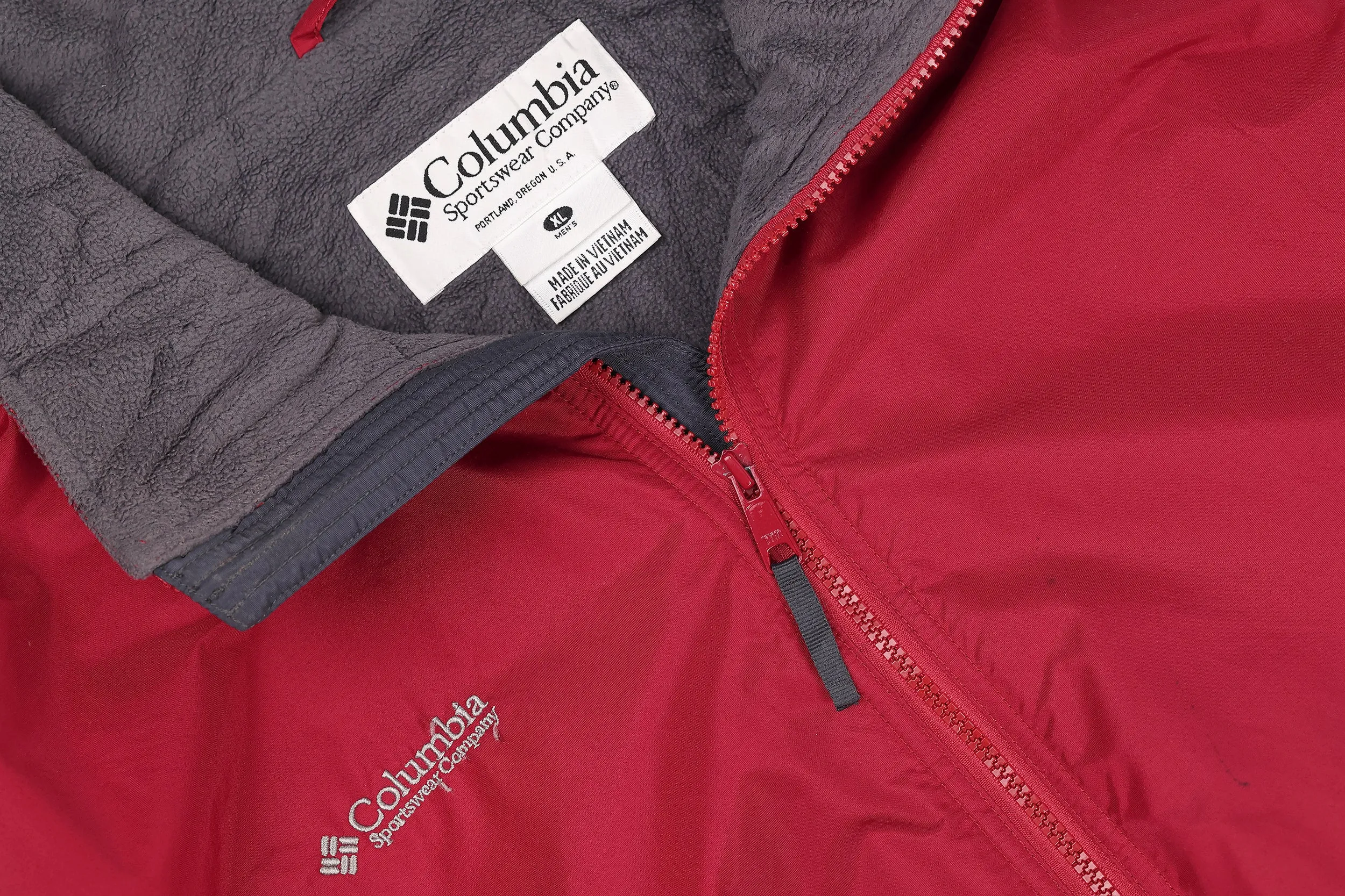 Columbia Waterproof Jacket- Red - XL