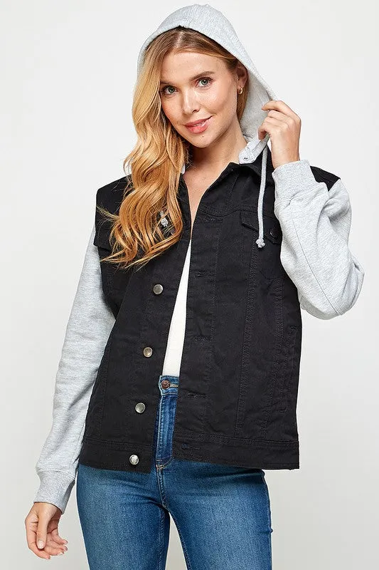Denim with Fleece Jacket