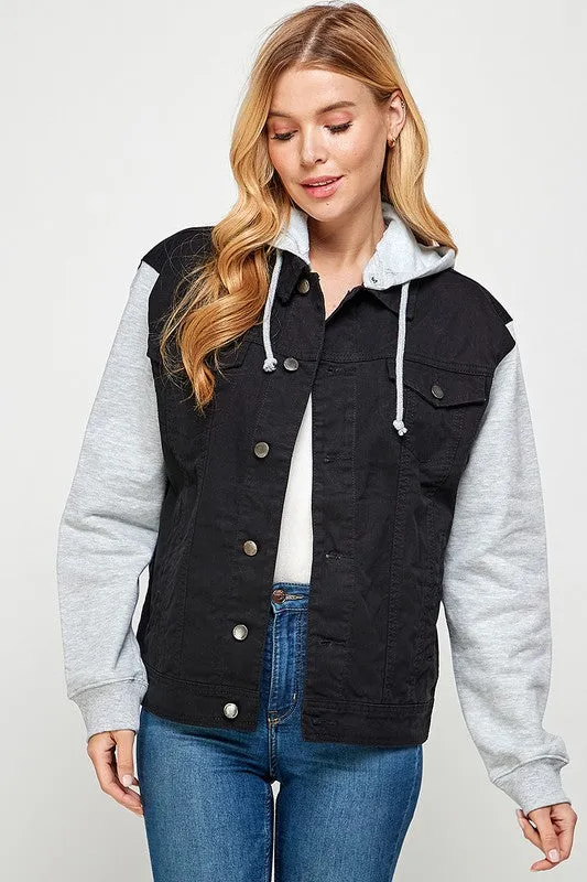Denim with Fleece Jacket