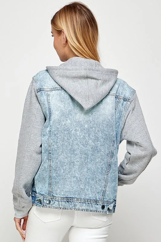 Denim with Fleece Jacket