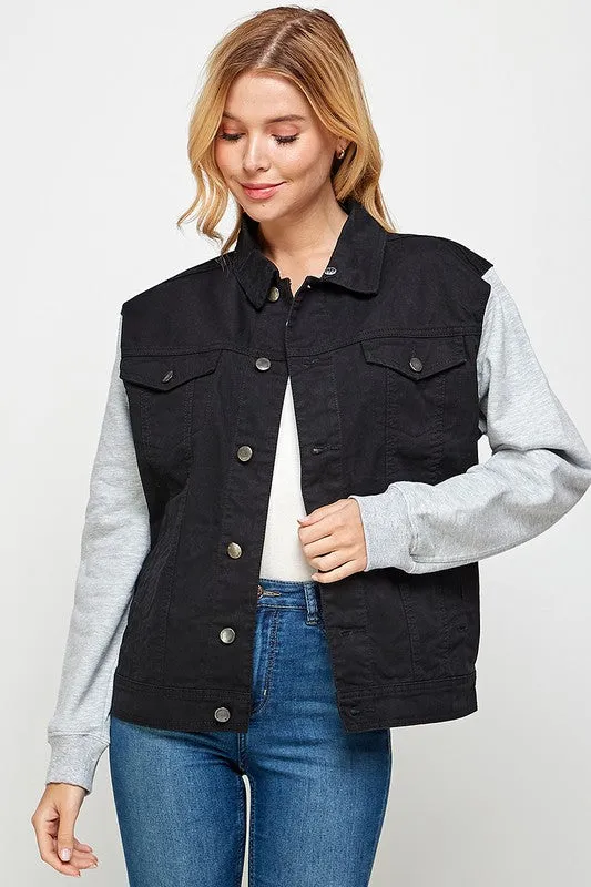 Denim with Fleece Jacket