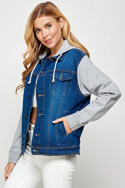 Denim with Fleece Jacket