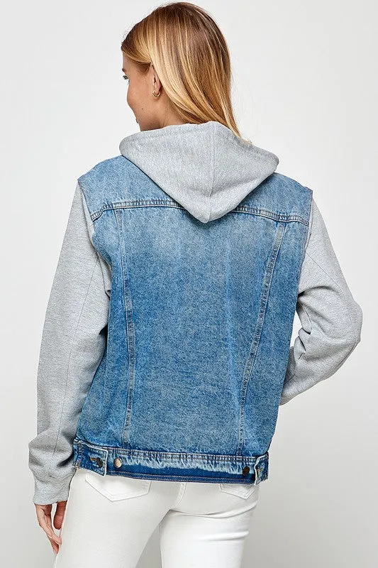 Denim with Fleece Jacket