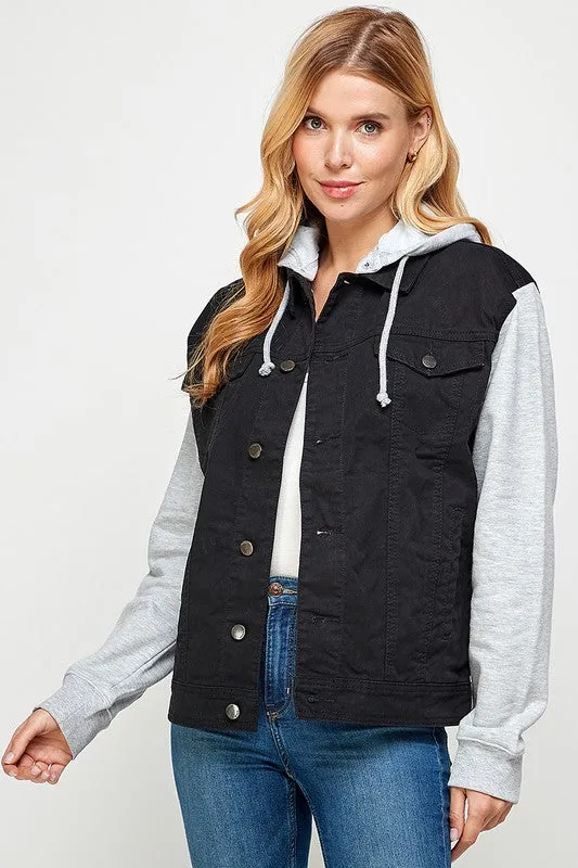Denim with Fleece Jacket