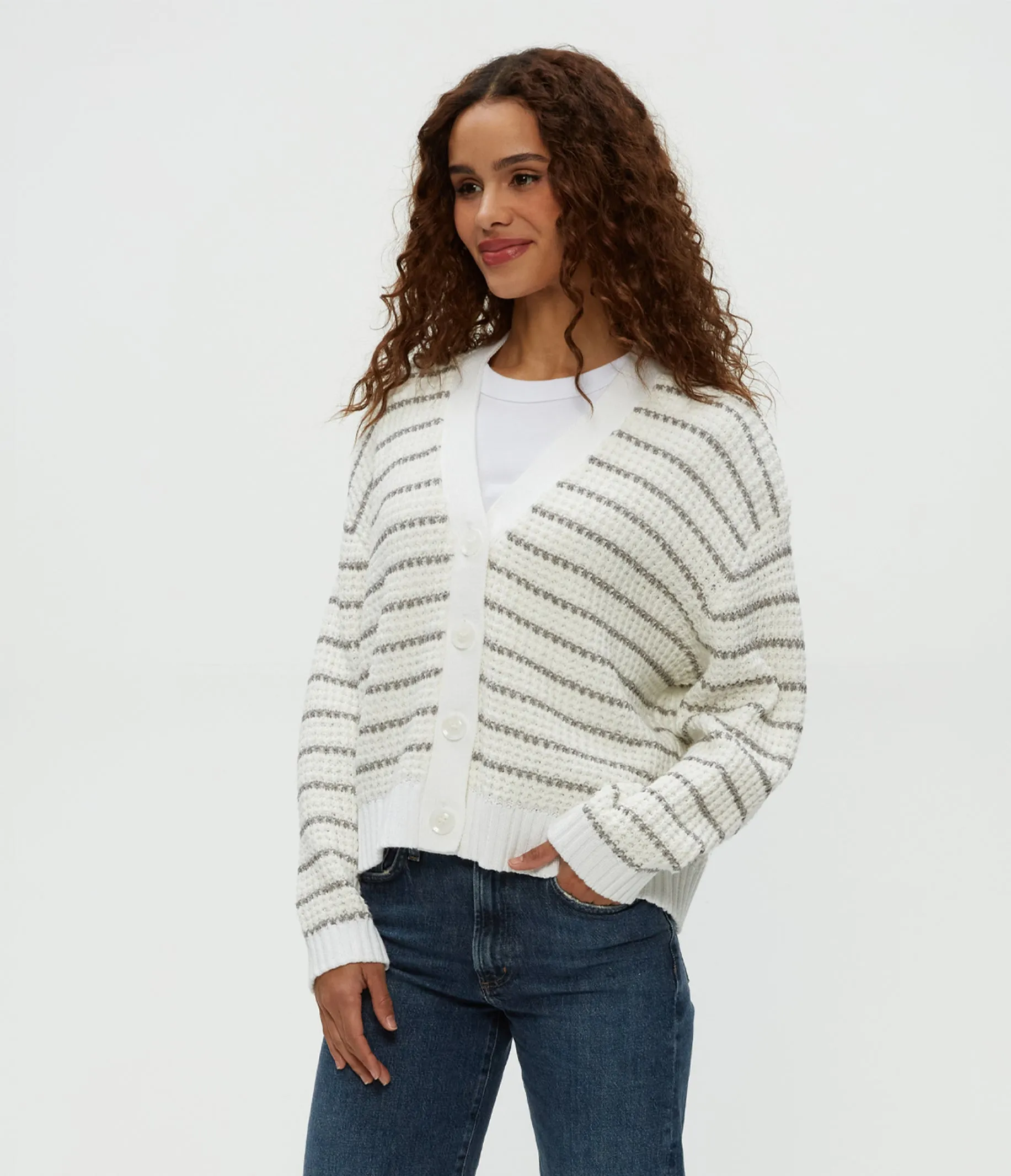 Dodi Striped Cardigan