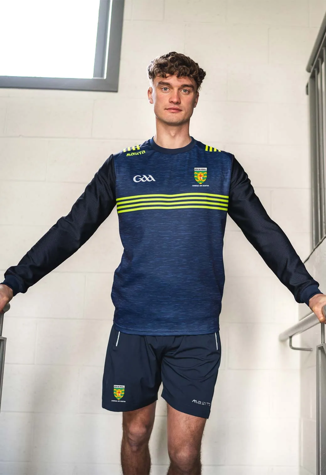 Donegal Boston Errigal Style Neon Sweater Kids