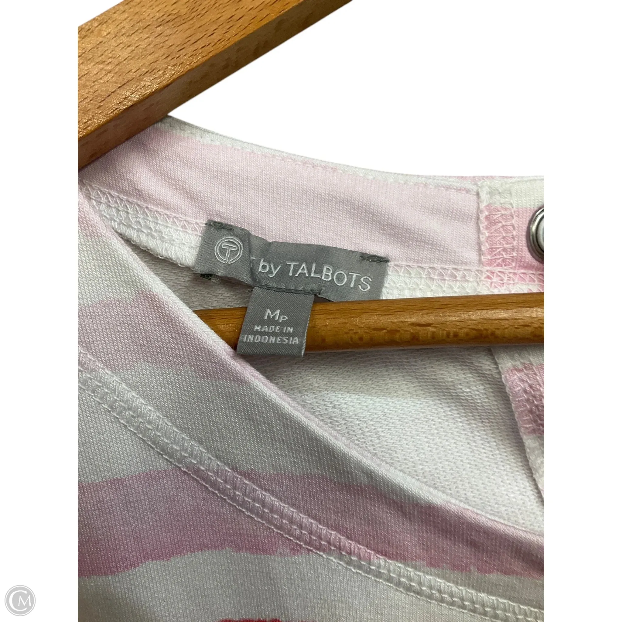 Dress Casual Short By Talbots In Striped Pattern, Size: Mp