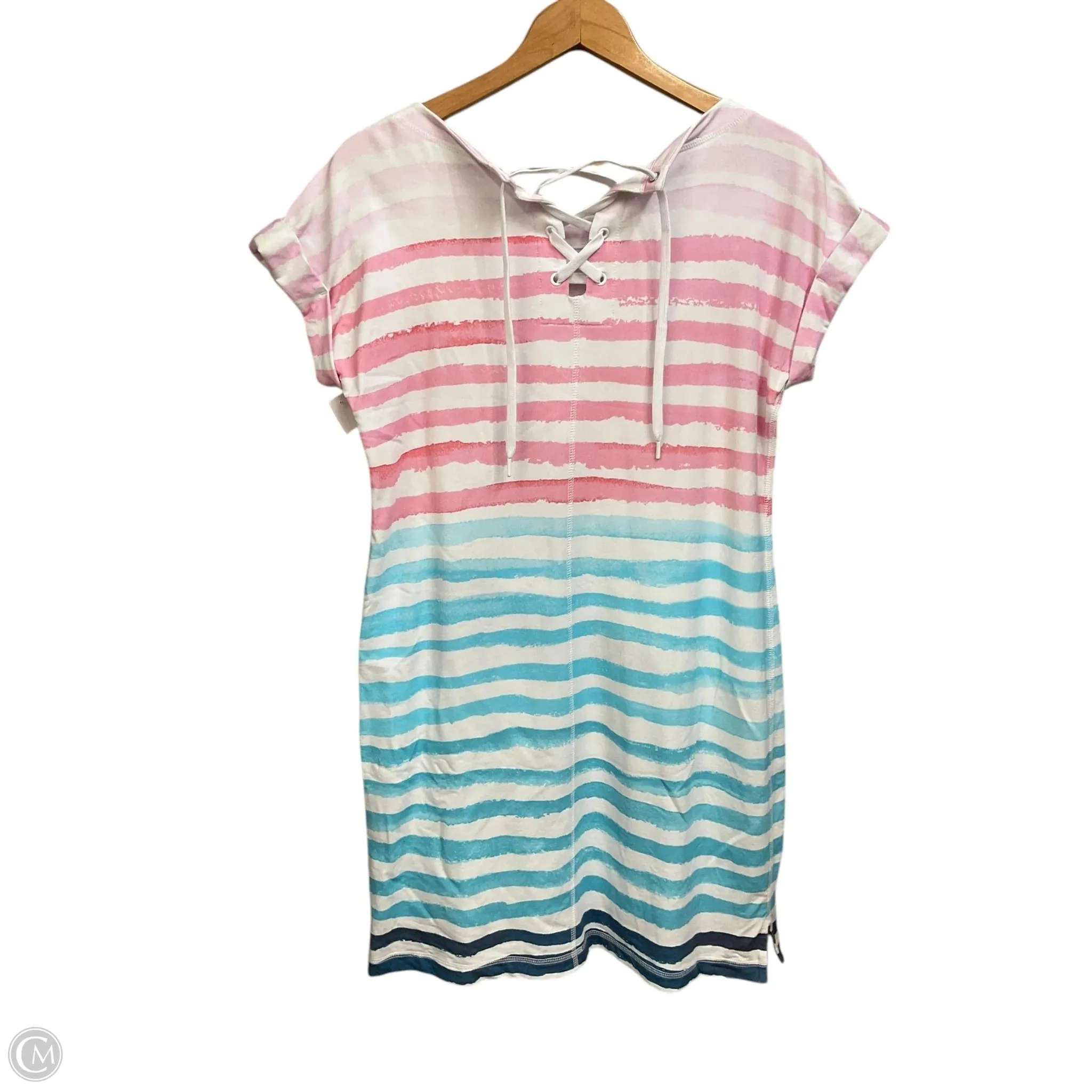Dress Casual Short By Talbots In Striped Pattern, Size: Mp