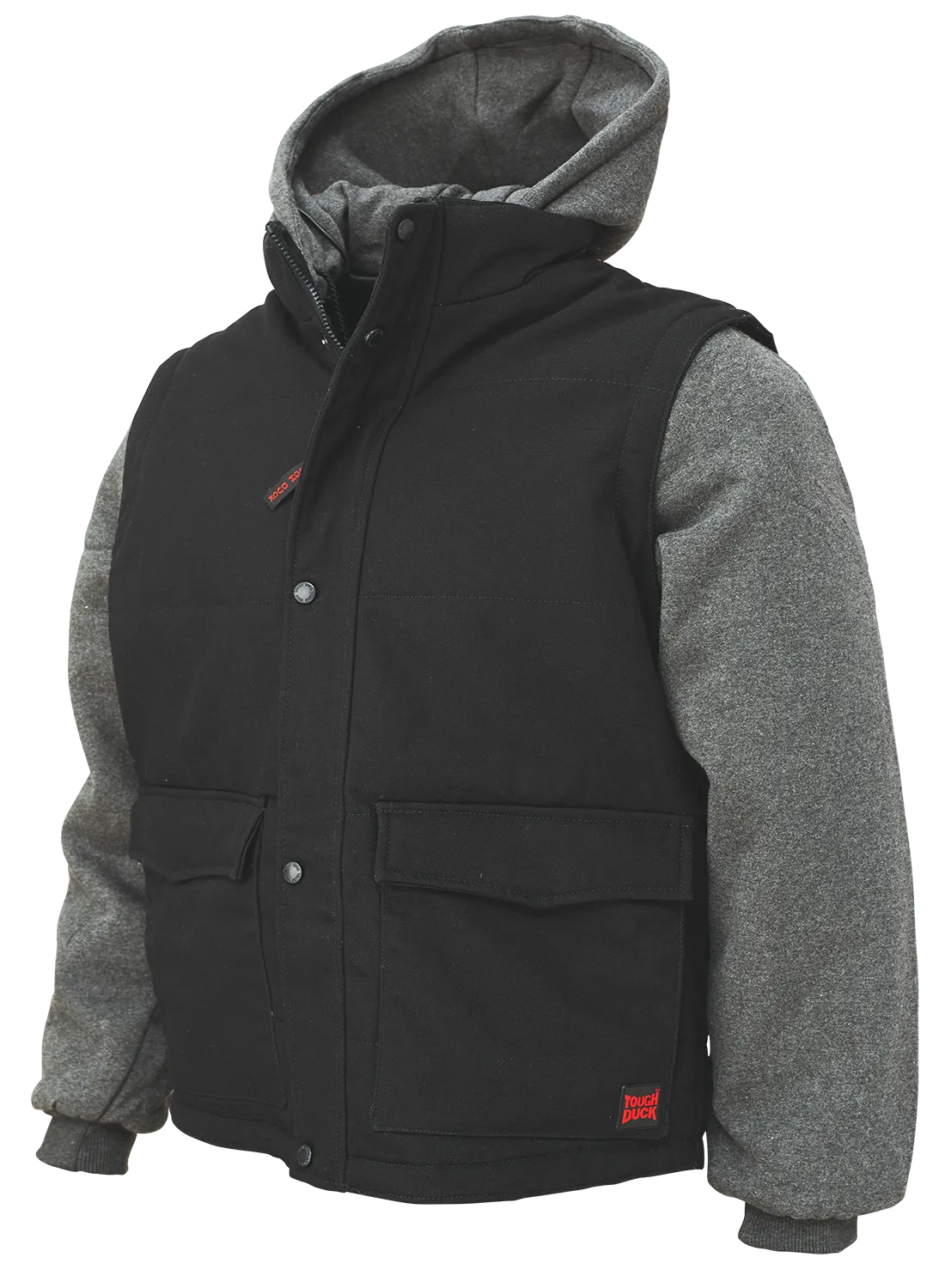 Duck Zip-Off Sleeve Jacket by Tough Duck - Style i8A2