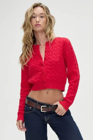 Dudley Cable Knit Cardigan