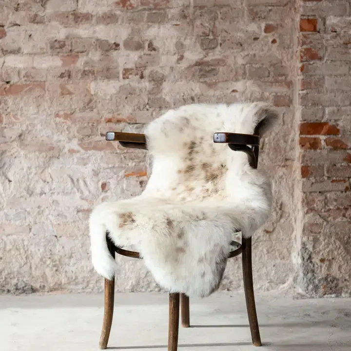 Dutch Texel Melange Fur Throw, multiple styles