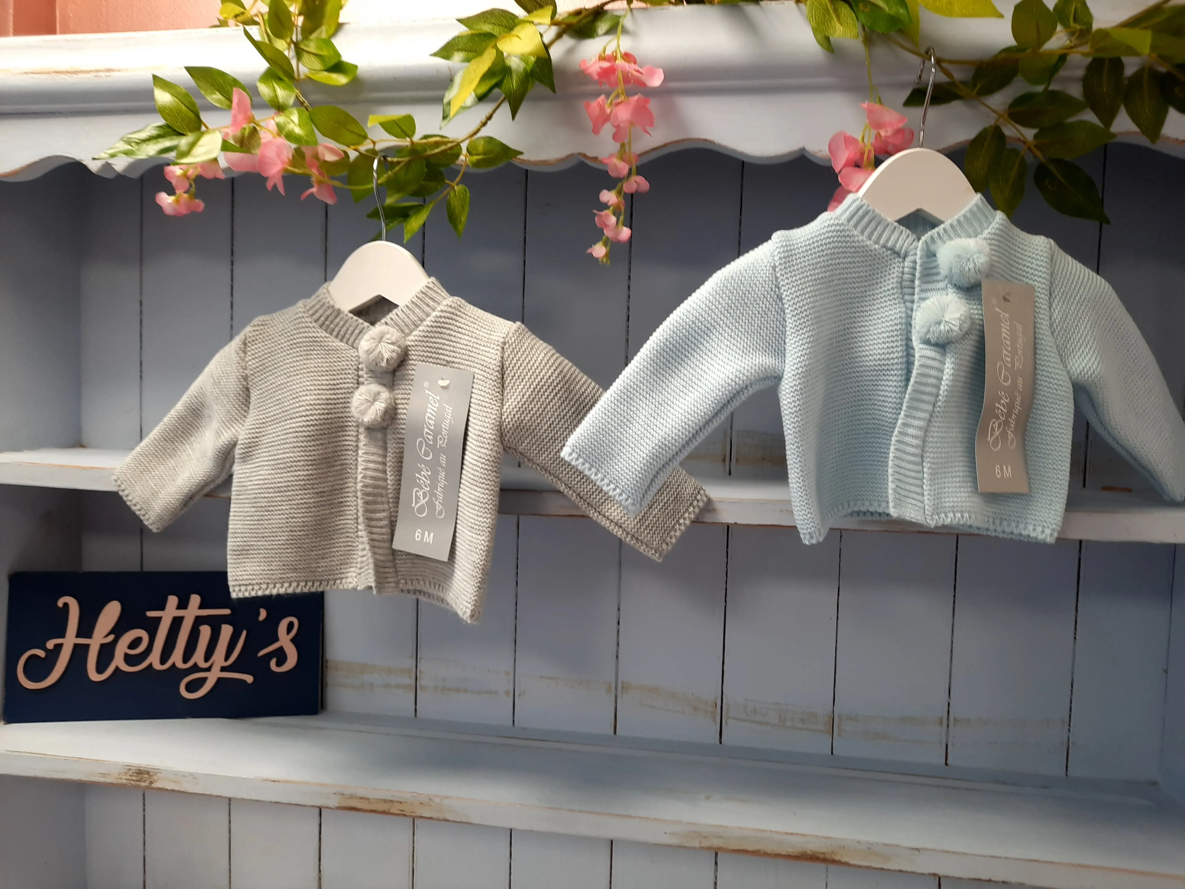 “Elm” Knitted pom cardigan