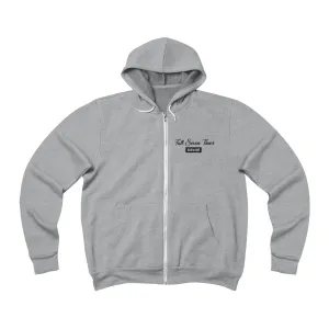 Fall Seven Times Stand Up Eight | Unisex Sponge Fleece Full-Zip Hoodie