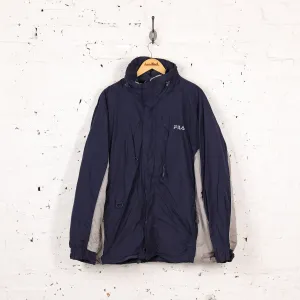 Fila Fleece Lined 90s Jacket - Blue - XL