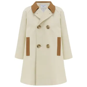 Fulham Girls Bridge Coat - Cinnamon