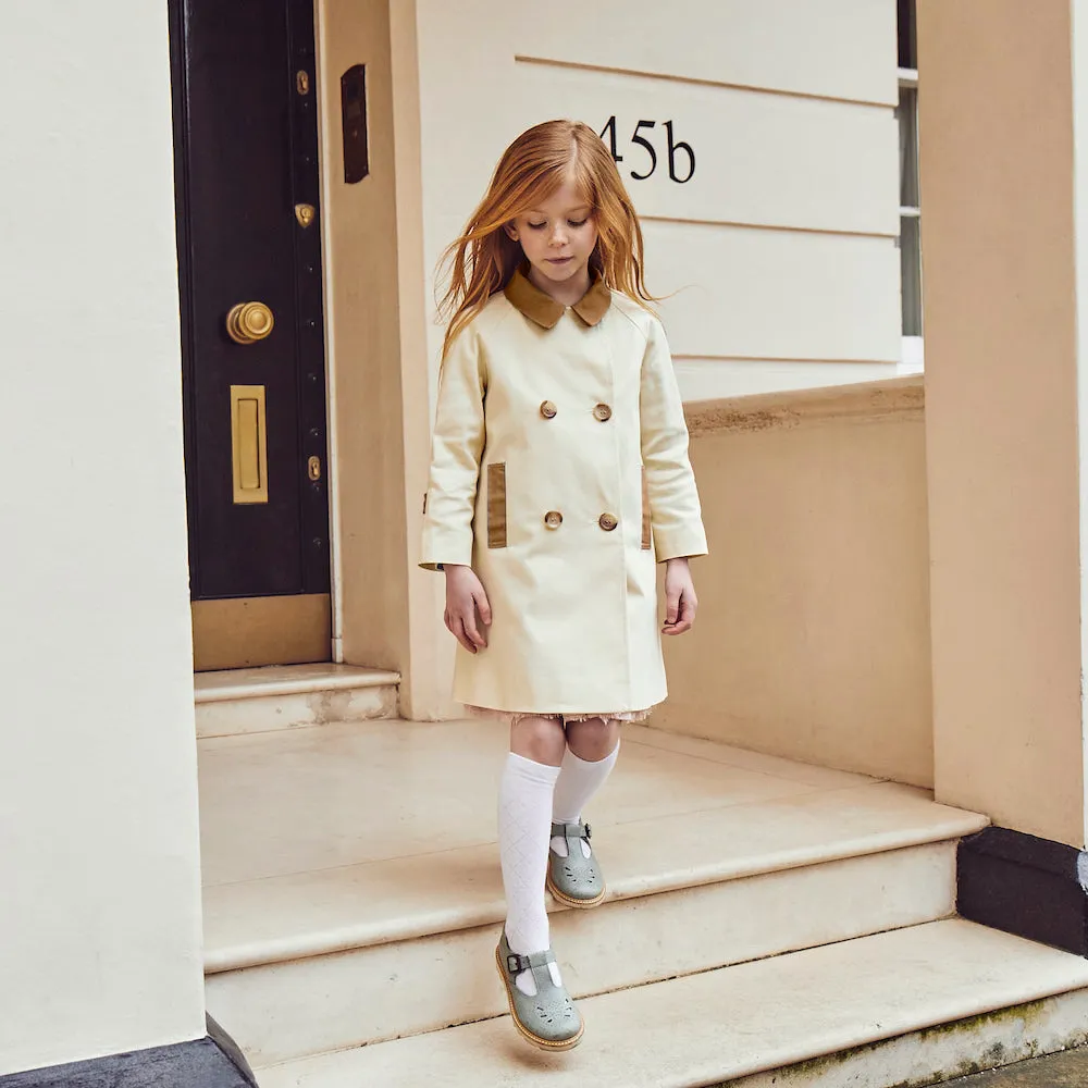 Fulham Girls Bridge Coat - Cinnamon