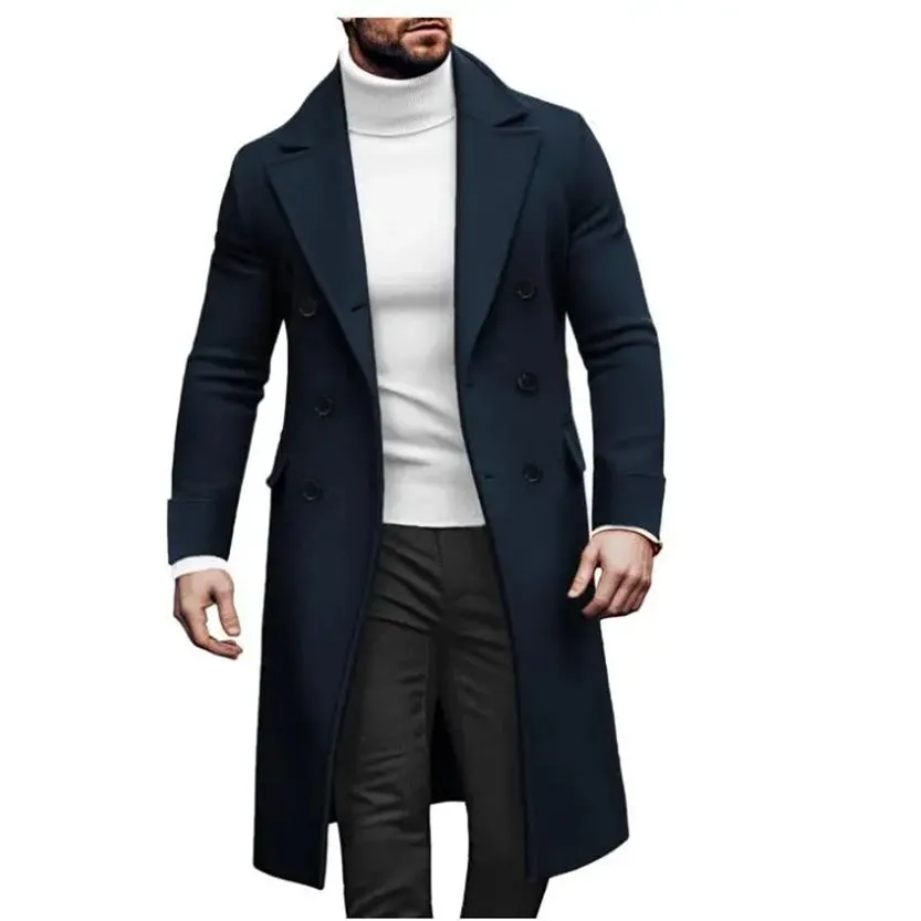 Funki Buys | Jackets | Men's Smart Business Casual Overcoats