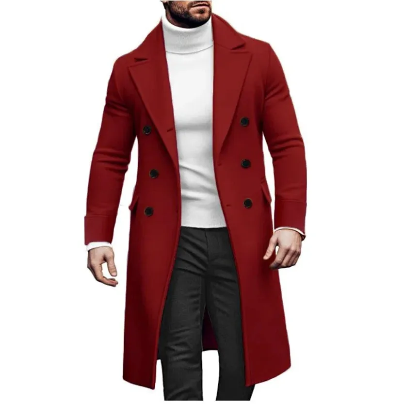 Funki Buys | Jackets | Men's Smart Business Casual Overcoats