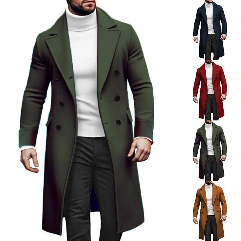 Funki Buys | Jackets | Men's Smart Business Casual Overcoats