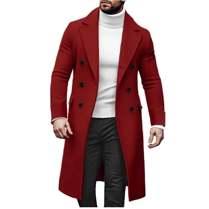 Funki Buys | Jackets | Men's Smart Business Casual Overcoats