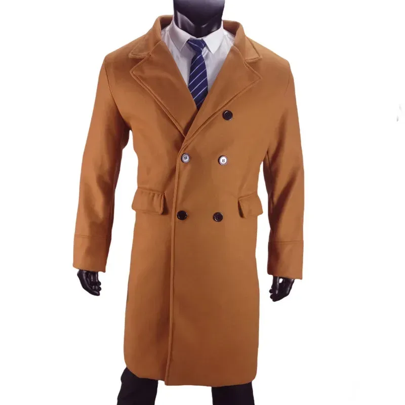 Funki Buys | Jackets | Men's Smart Business Casual Overcoats