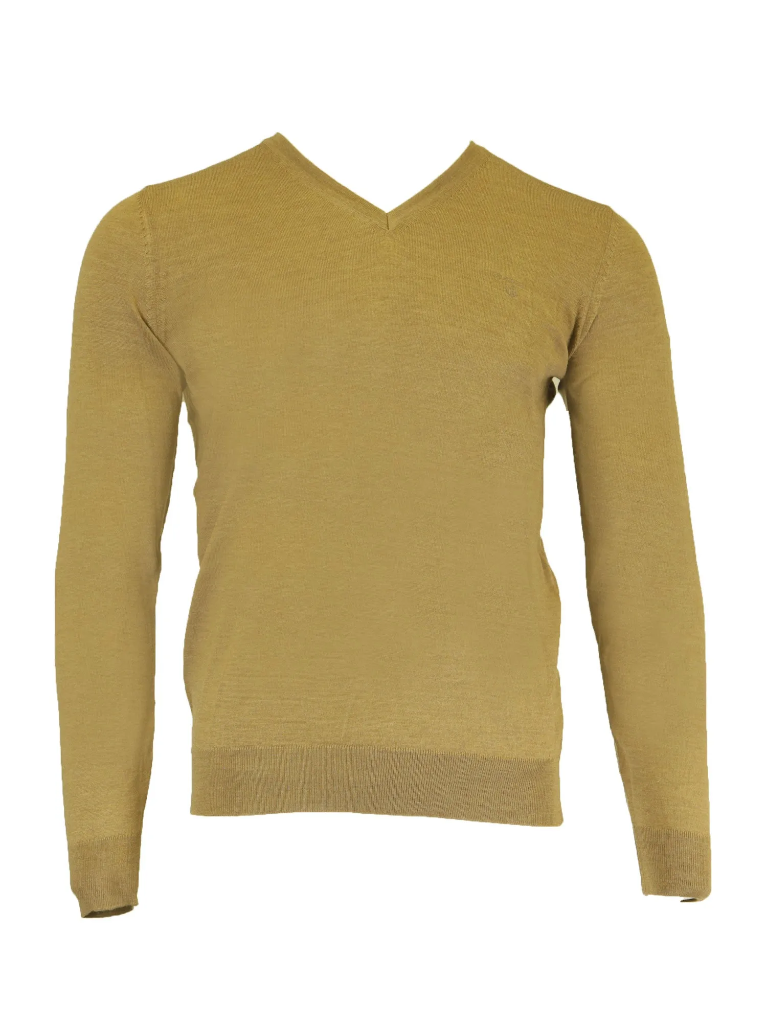 Gant Men's Fine Merino Wool V-Neck Sweater