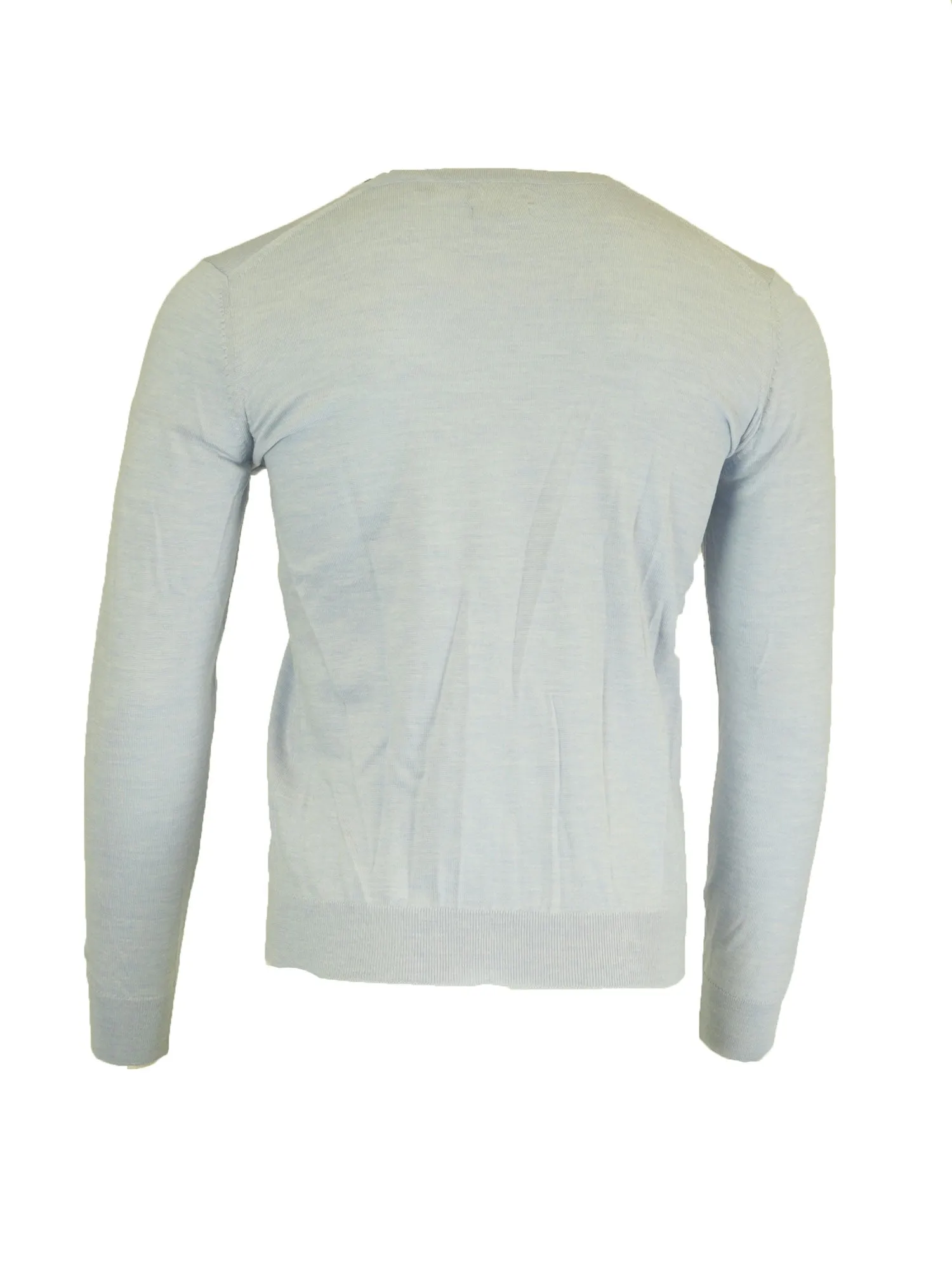 Gant Men's Fine Merino Wool V-Neck Sweater