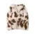 Girls Fashion High-trust Jacket Winter Women Hooded Best-in-class Y2k Harajuku Overcoat Leopard Faux Coat Sweet Oversized Outerwear Fur Fur Fox Thicken