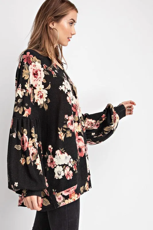 GISELLE FLORAL PULLOVER*