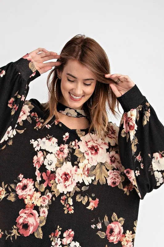 GISELLE FLORAL PULLOVER*