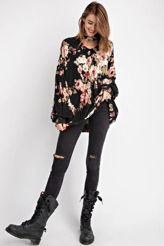 GISELLE FLORAL PULLOVER*