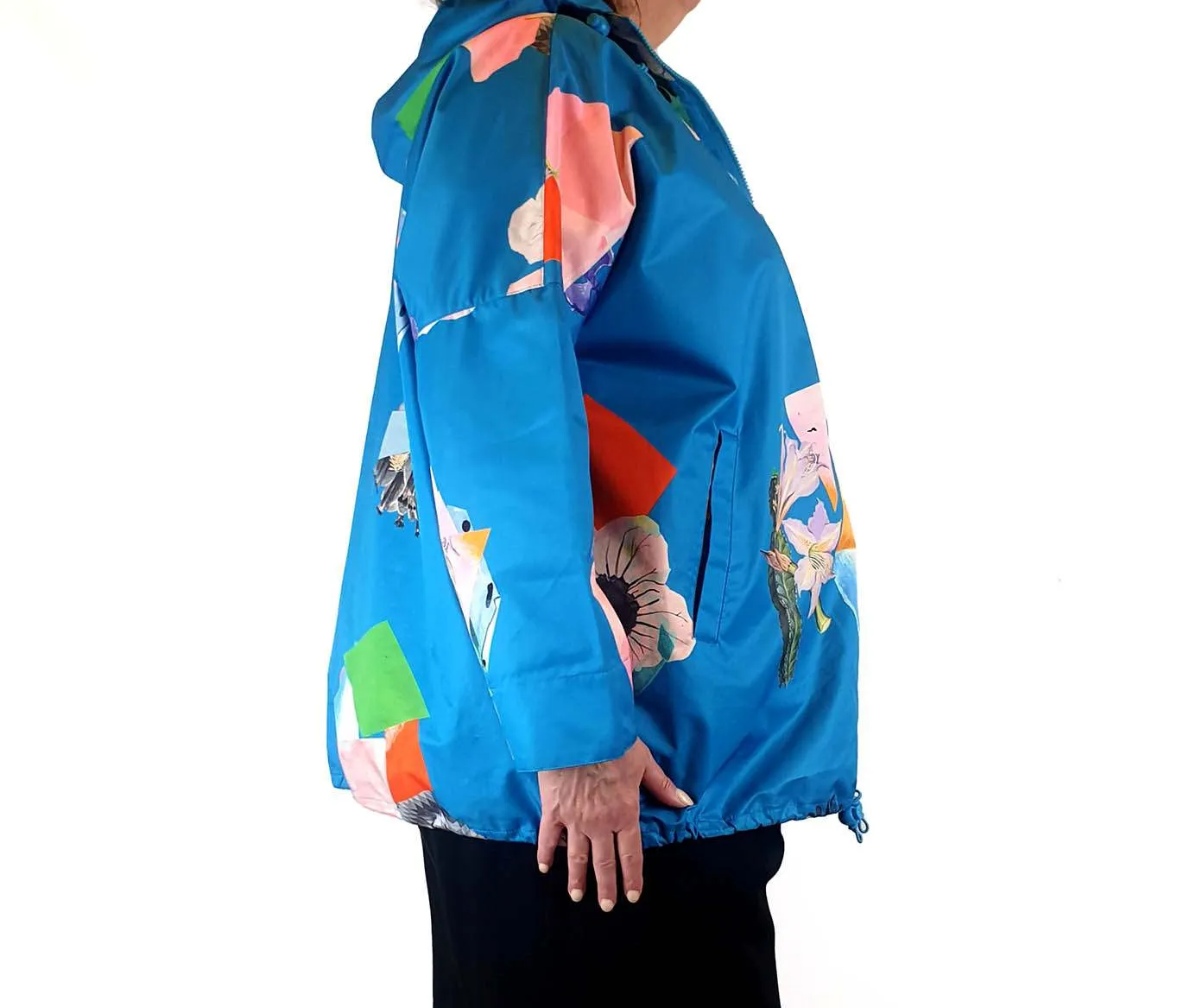 Gorman   Miranda Skoczek blue print raincoat size ML