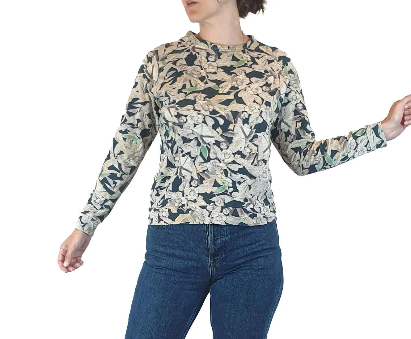 Gorman x Miranda Skoczek floral print jumper size S