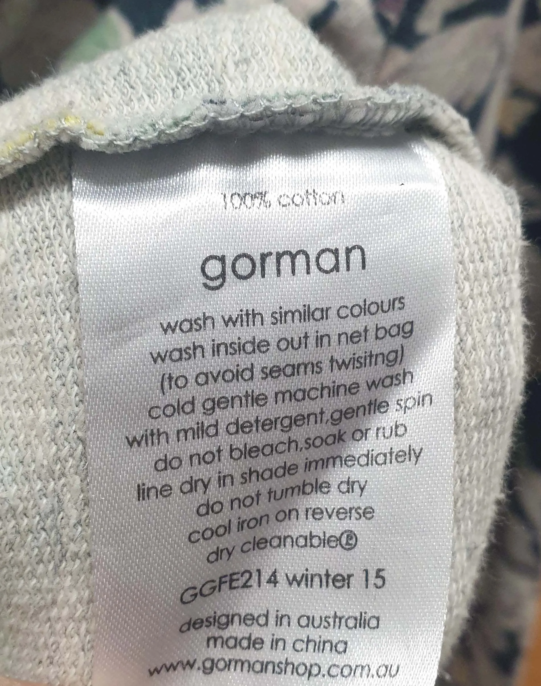 Gorman x Miranda Skoczek floral print jumper size S