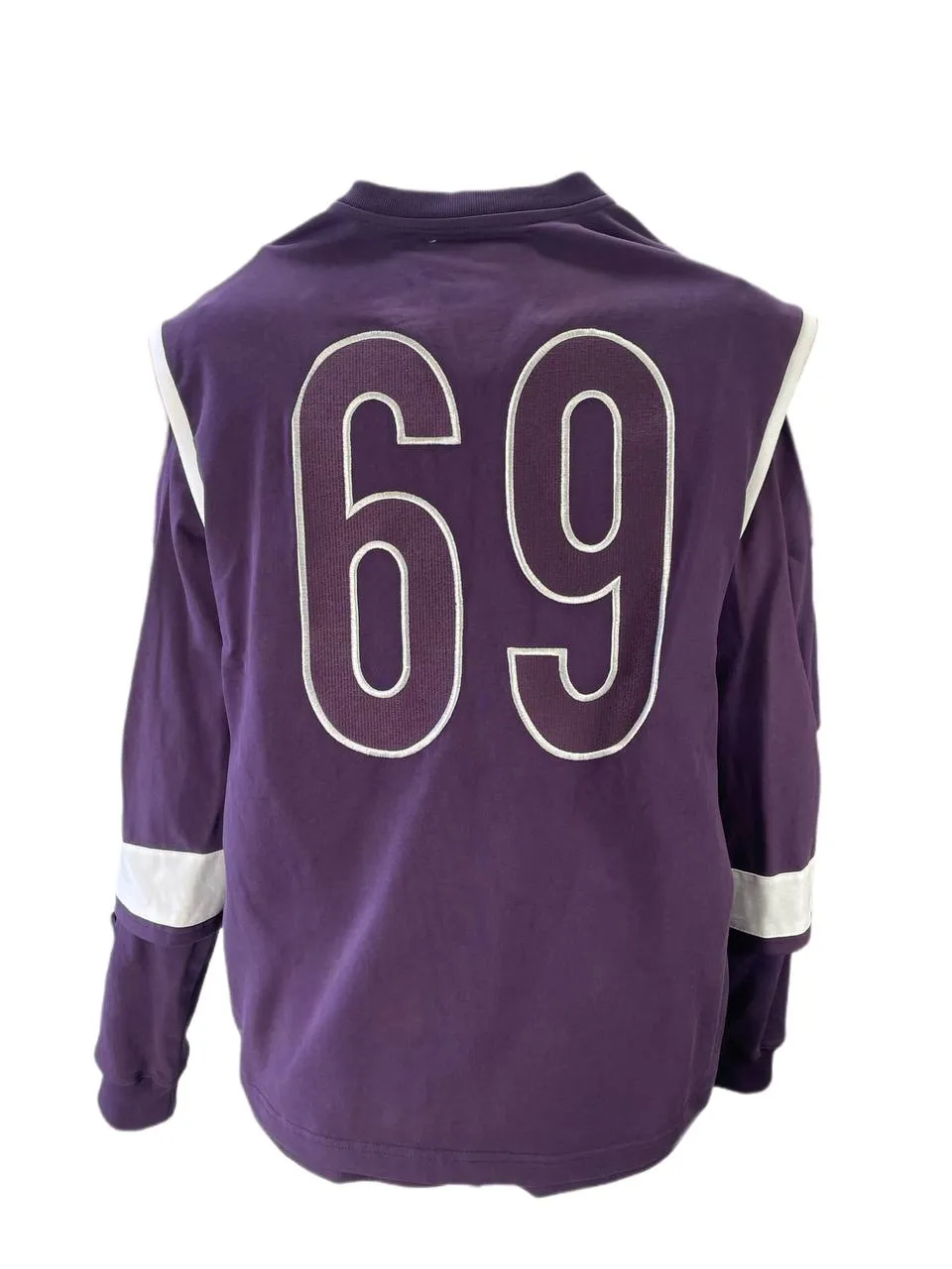 HBA Women's Violet Long Sleeve Sweatshirt #JR8C L NWT