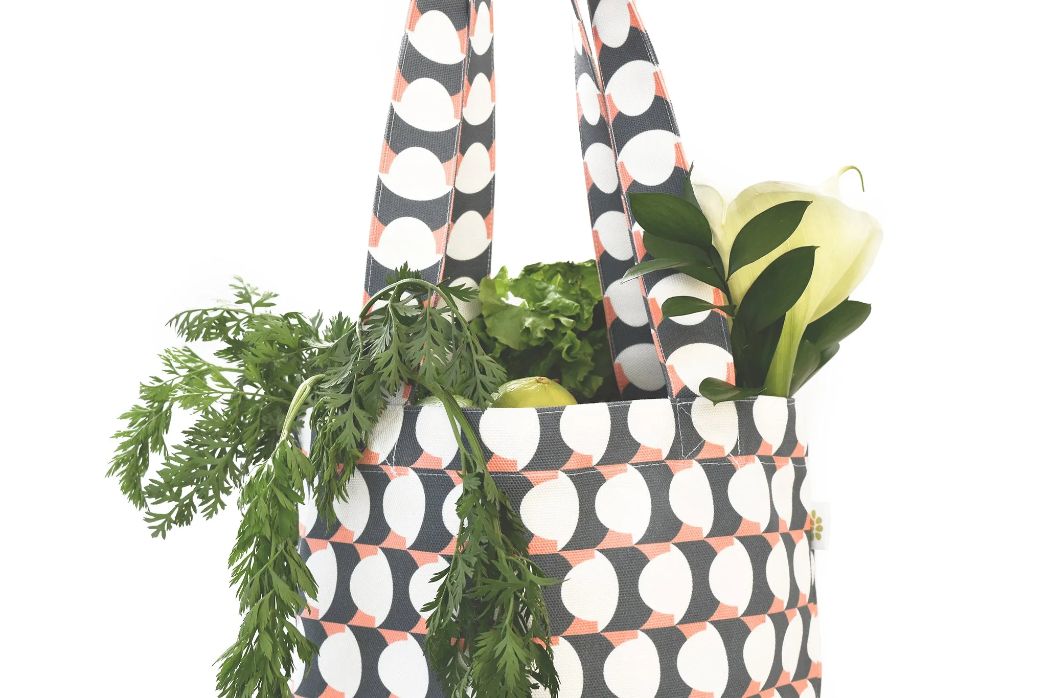Hercule Cotton Canvas Tote (15x15) – Powder Blue