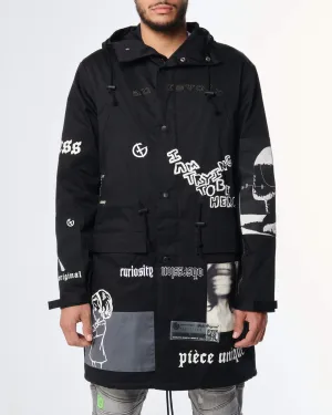 HEROIC TRENCH COAT (BLACK)