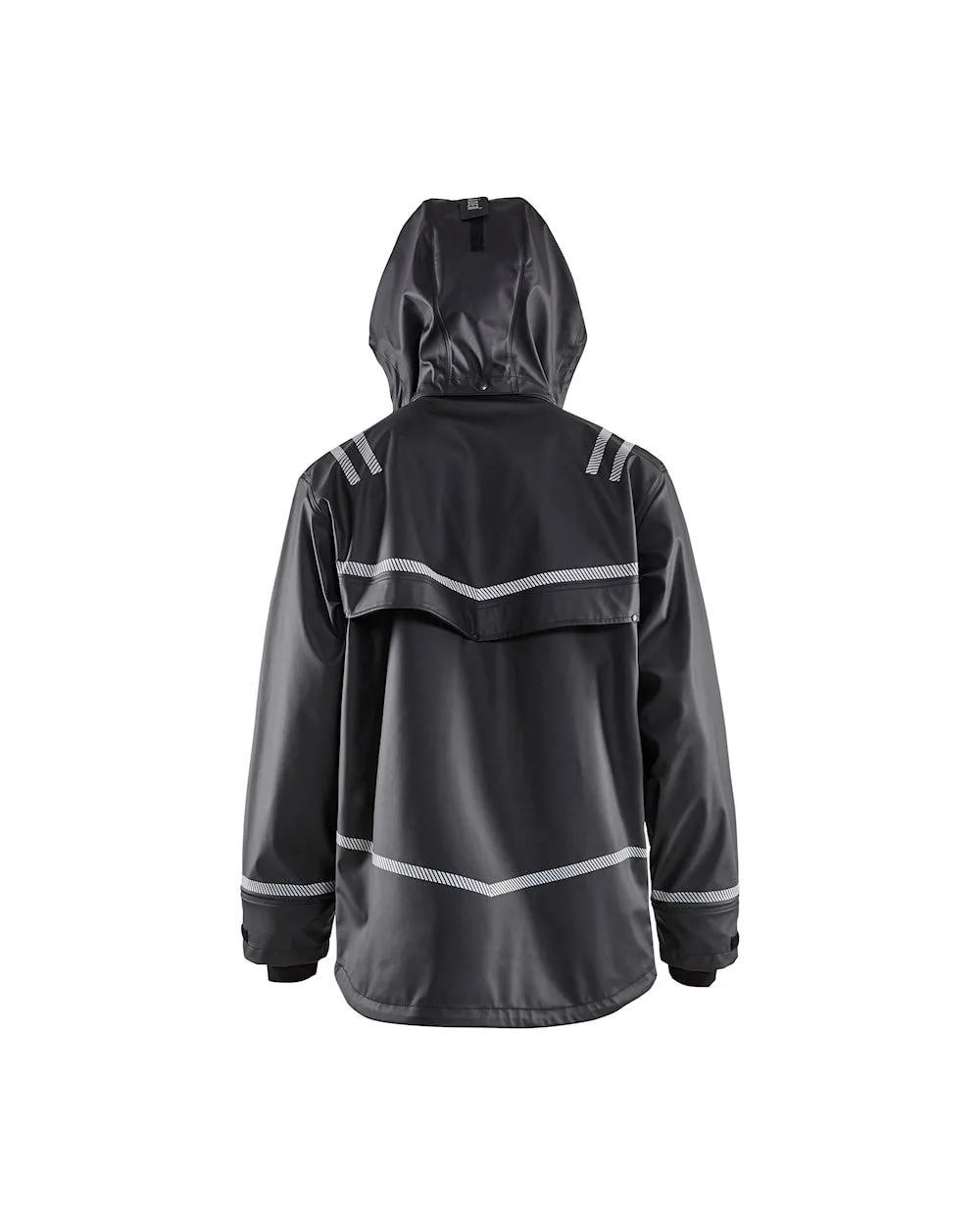 HOODED RAIN JACKET WITH REFLECTIVE DETAILS (43172003)