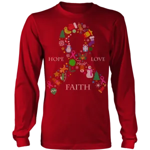 Hope Love & Faith Ugly Christmas Shirts and Sweaters