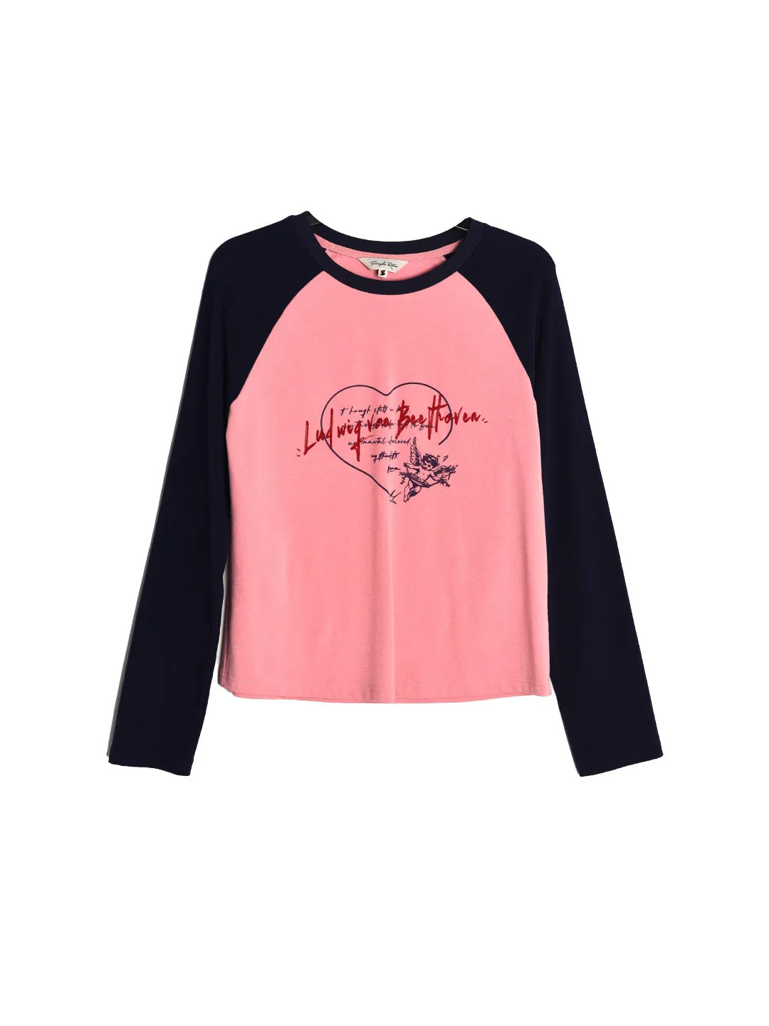 Isla Valentine's Day Long Sleeve T-Shirt - Blue